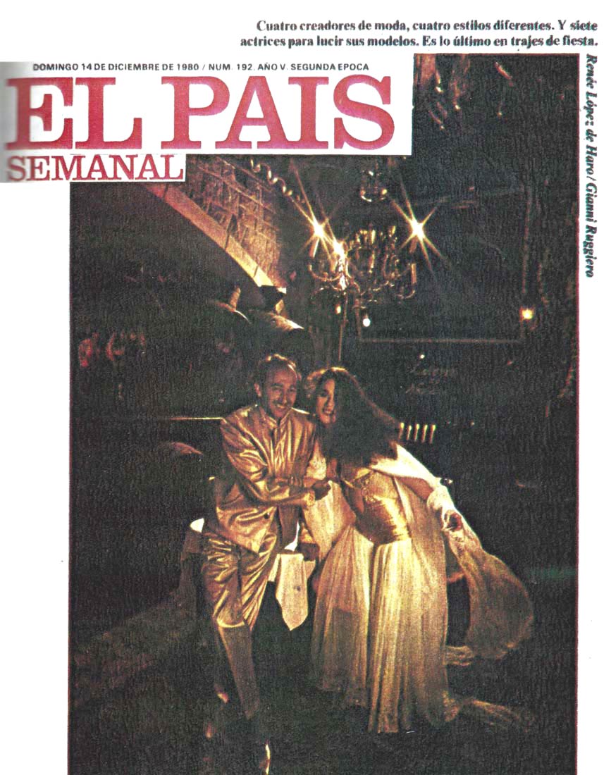 Portada El Pais Semanal, 1980