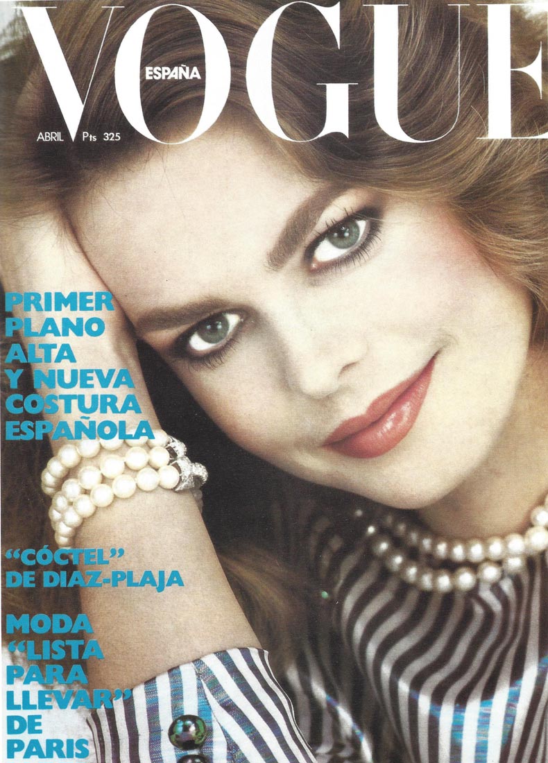 Portada del primer número de Vogue España