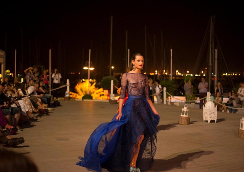 Fashion show in El Puerto de Santa Maria in Cadiz