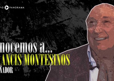 Entrevista a Francis Montesinos, 2014